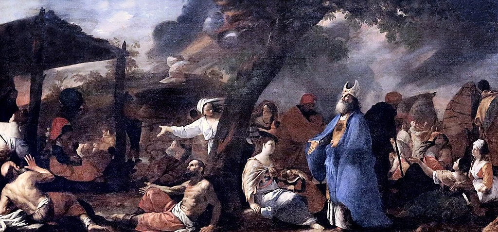 Mosè sul monte Sinai - Montpellier, Musée Fabre